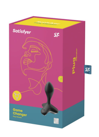 Vibromasseur anal USB noir Game Changer Satisfyer - CC597848